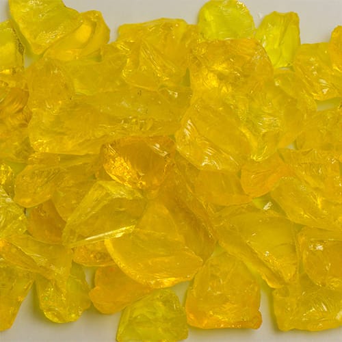 Chunky Yellow Terrazzo Glass preview 1